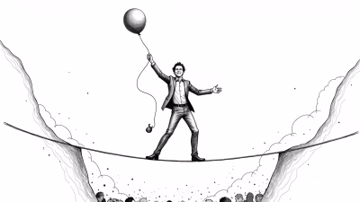 The Jester brand archetype illustration