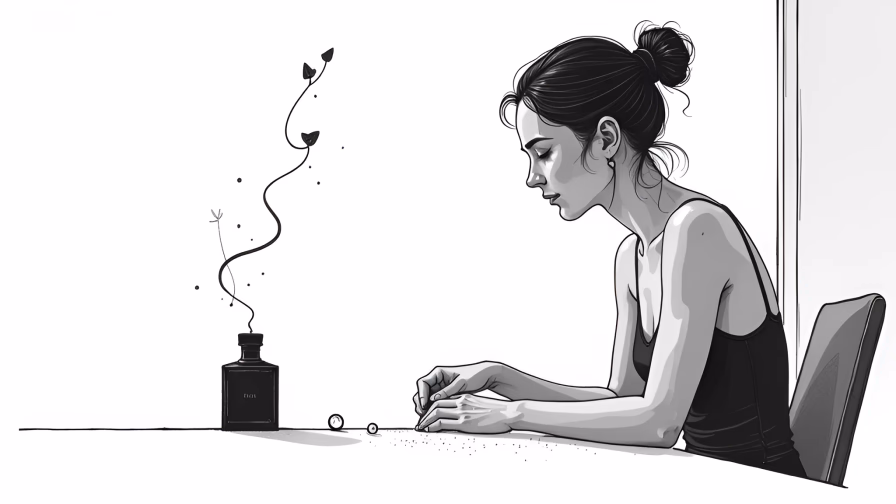 The Lover brand archetype illustration