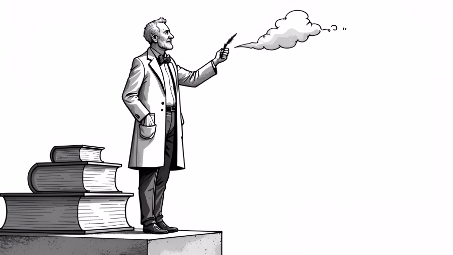 The Sage brand archetype illustration