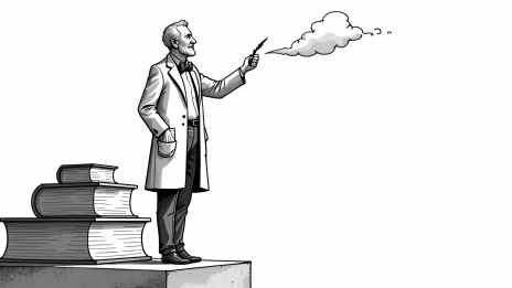 The Sage brand archetype illustration