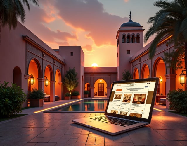 Riad Dar Sido - Opportunity illustration showing digital transformation potential