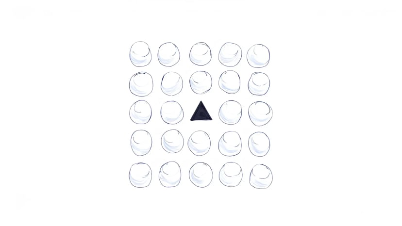 The Von restorff effect brand archetype illustration